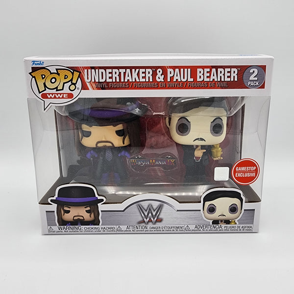 Funko The Undertaker & Paul Bearer WrestleMania IX Two-Pack POP! Vinyl Figure Set