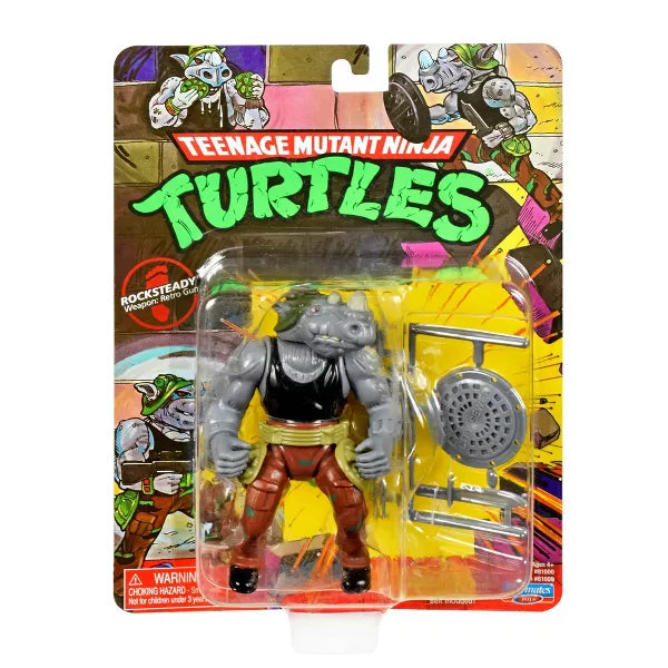 Teenage Mutant Ninja Turtles Rocksteady Action Figure 2022