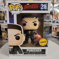Funko POP! Marvel Daredevil CHASE Punisher #216 (Holding Mask)