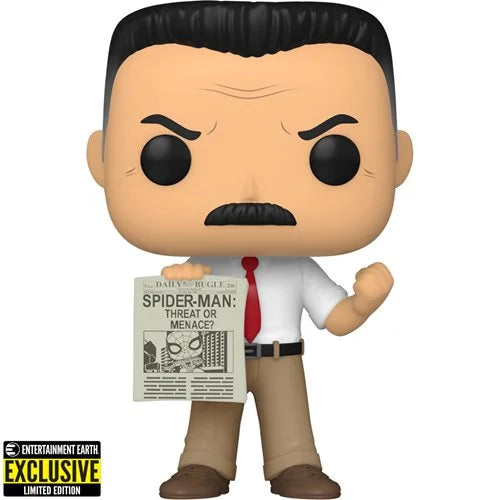 Spider-Man J. Jonah Jameson Pop! Vinyl Figure - Entertainment Earth Exclusive #1057